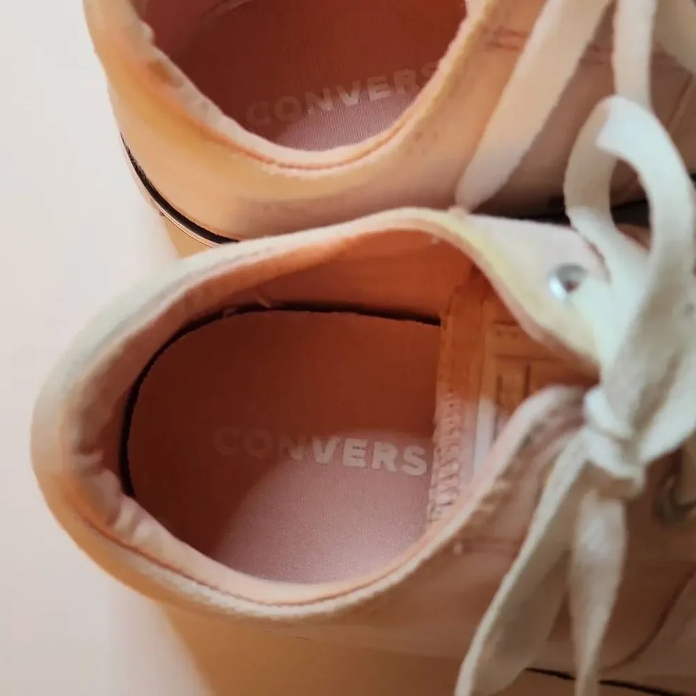 Converse Chuck Taylor All Star Maisie Low Top Sneakers in Light Pink Junior's Si